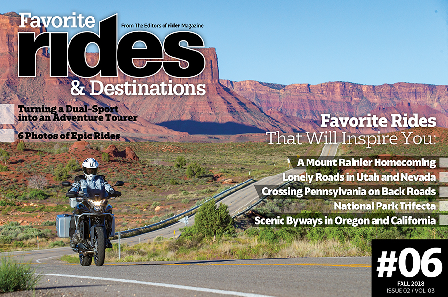 Favorite Rides & Destinations Fall 2018
